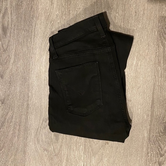 Hudson Jeans Denim - Hudson black ripped skinny jeans